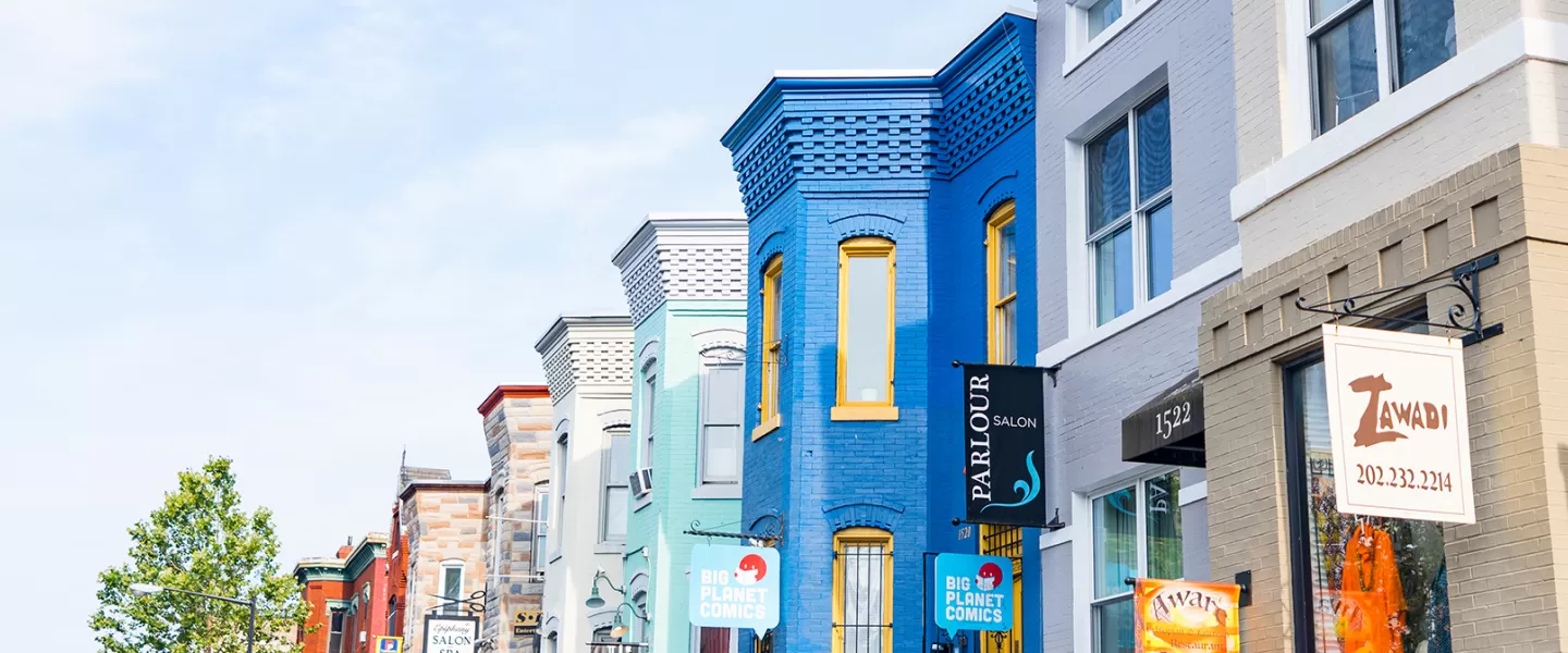 U Street row homes